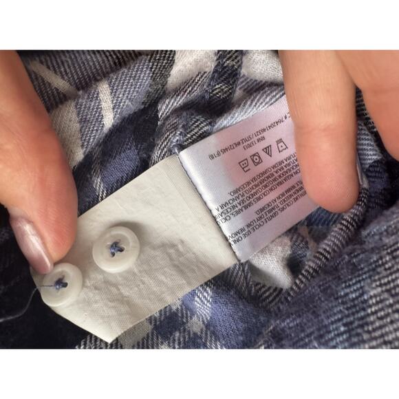 Vintage Woolrich Womens Button Down Plaid Flannel 100% Cotton Shirt Small 90s - Picture 4 of 7